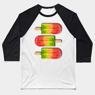 Juicy Popsicles Baseball T-Shirt